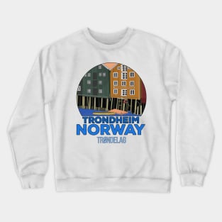 Trondheim Trøndelag Norway Crewneck Sweatshirt